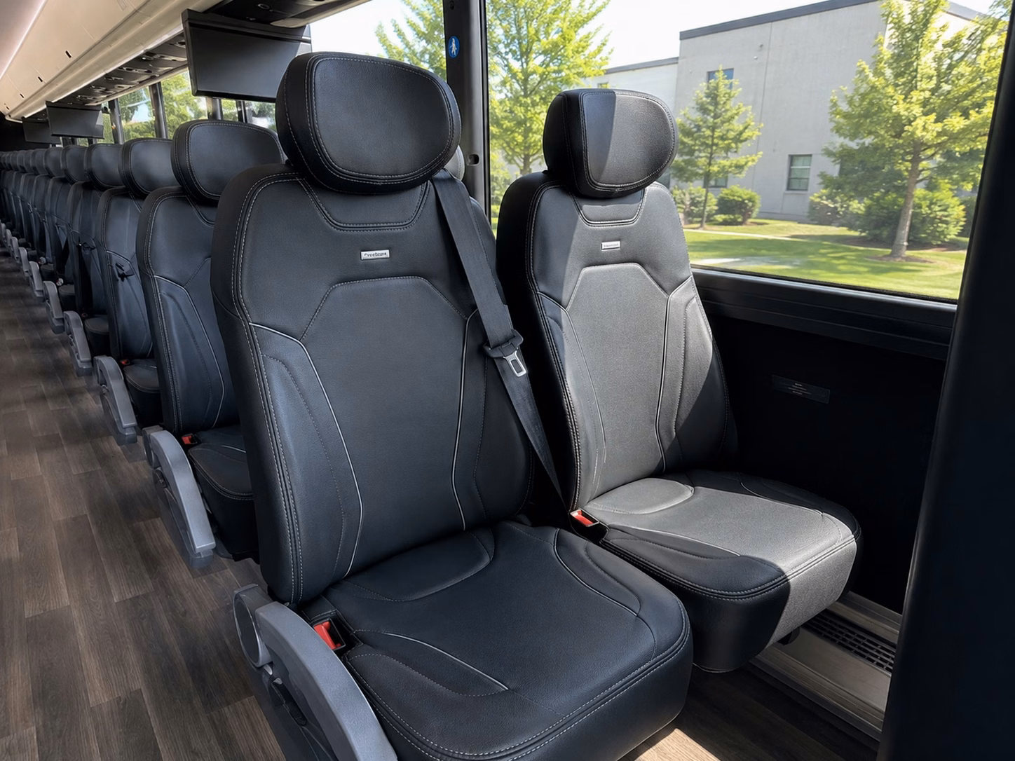 charter bus rentals for federal agency shuttles in downtown cleveland
