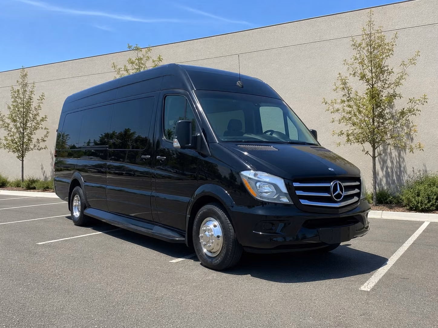 sprinter van with driver
